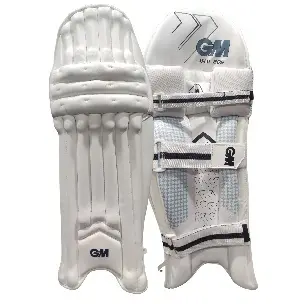 GM Maxi 606 White Batting Pads pair - Sialkot Cricket Kits