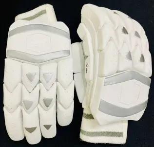 New Balance White Batting Gloves pair - Sialkot Cricket Kits