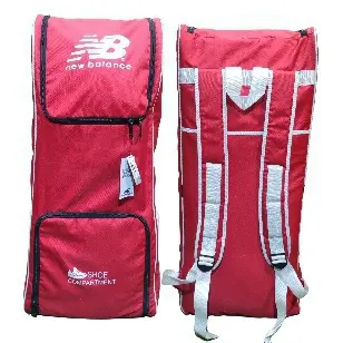 New Balance Red Duffle Cricket Kit Bag - Sialkot Cricket Kits